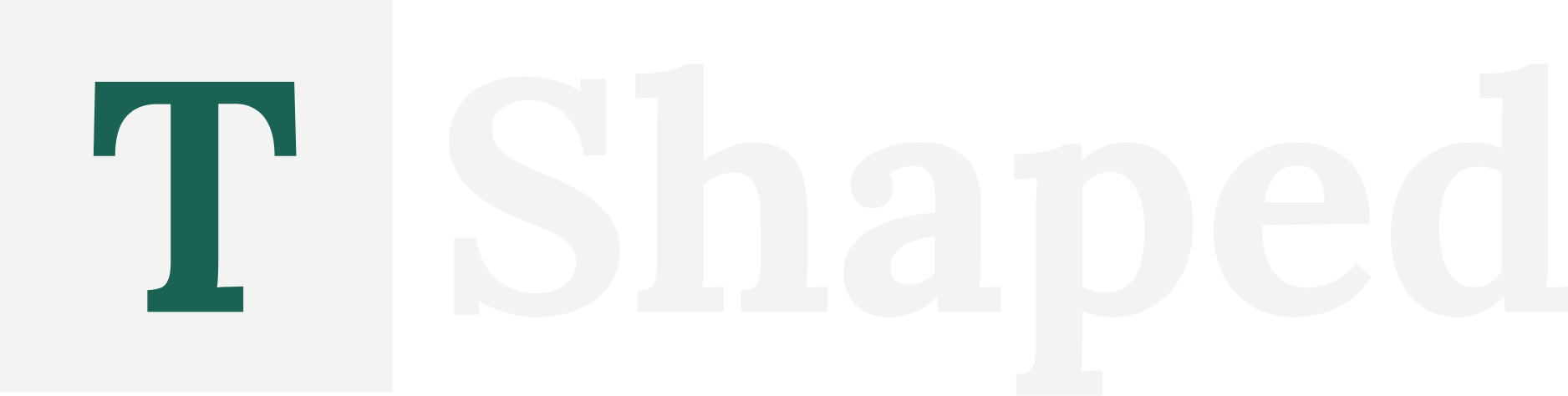 Secondary T Shaped Logo